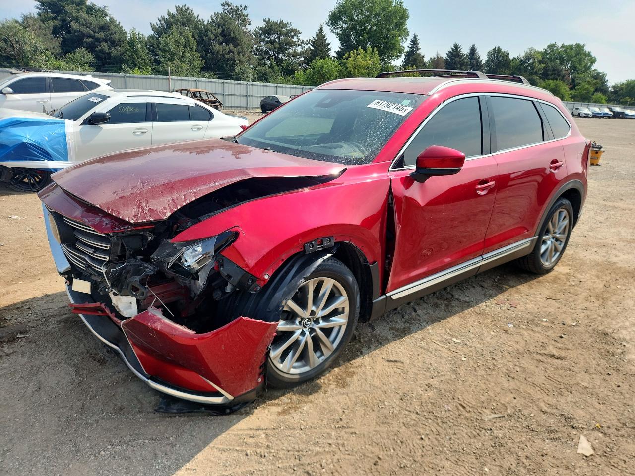 2019 MAZDA CX-9 GRAND TOURING | JM3TCBDY8K0321732 | UPCARS