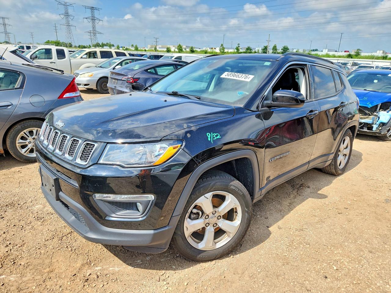 2018 JEEP COMPASS LATITUDE | 3C4NJDBB5JT373354 | UPCARS