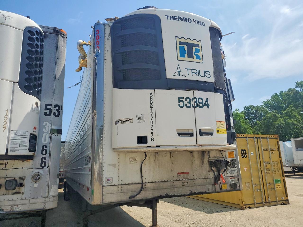 2022 UTILITY TRAILER VSRA REEFE | 1UYVS2533N2599214 | UPCARS