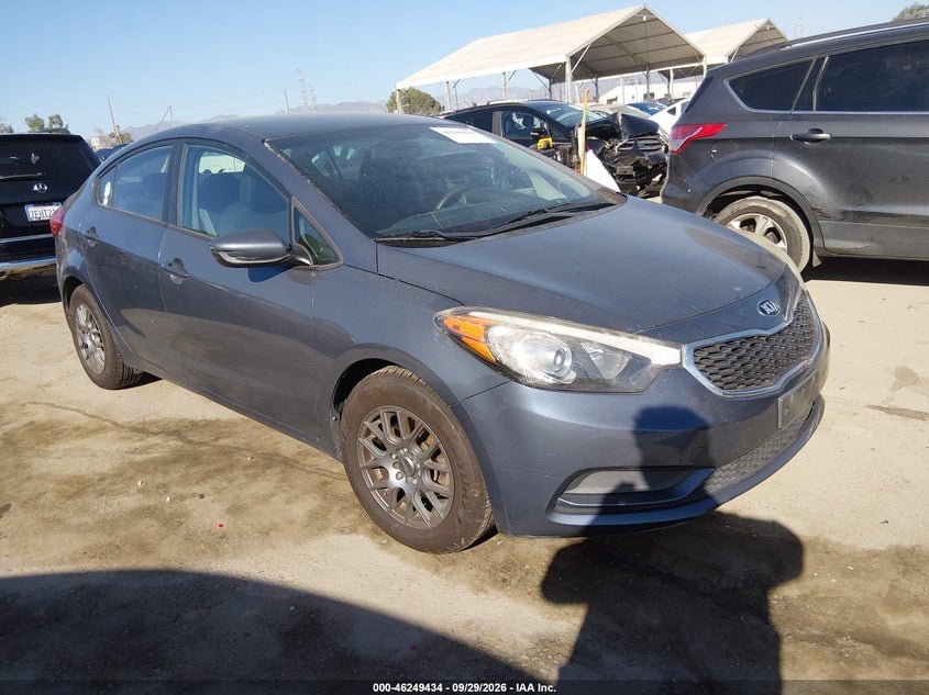2016 KIA FORTE LX | KNAFK4A64G5562086 | UPCARS