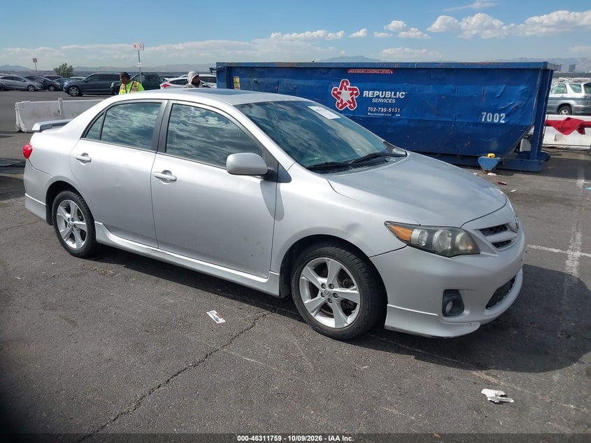 2012 TOYOTA COROLLA S | 2T1BU4EE7CC858665 | UPCARS