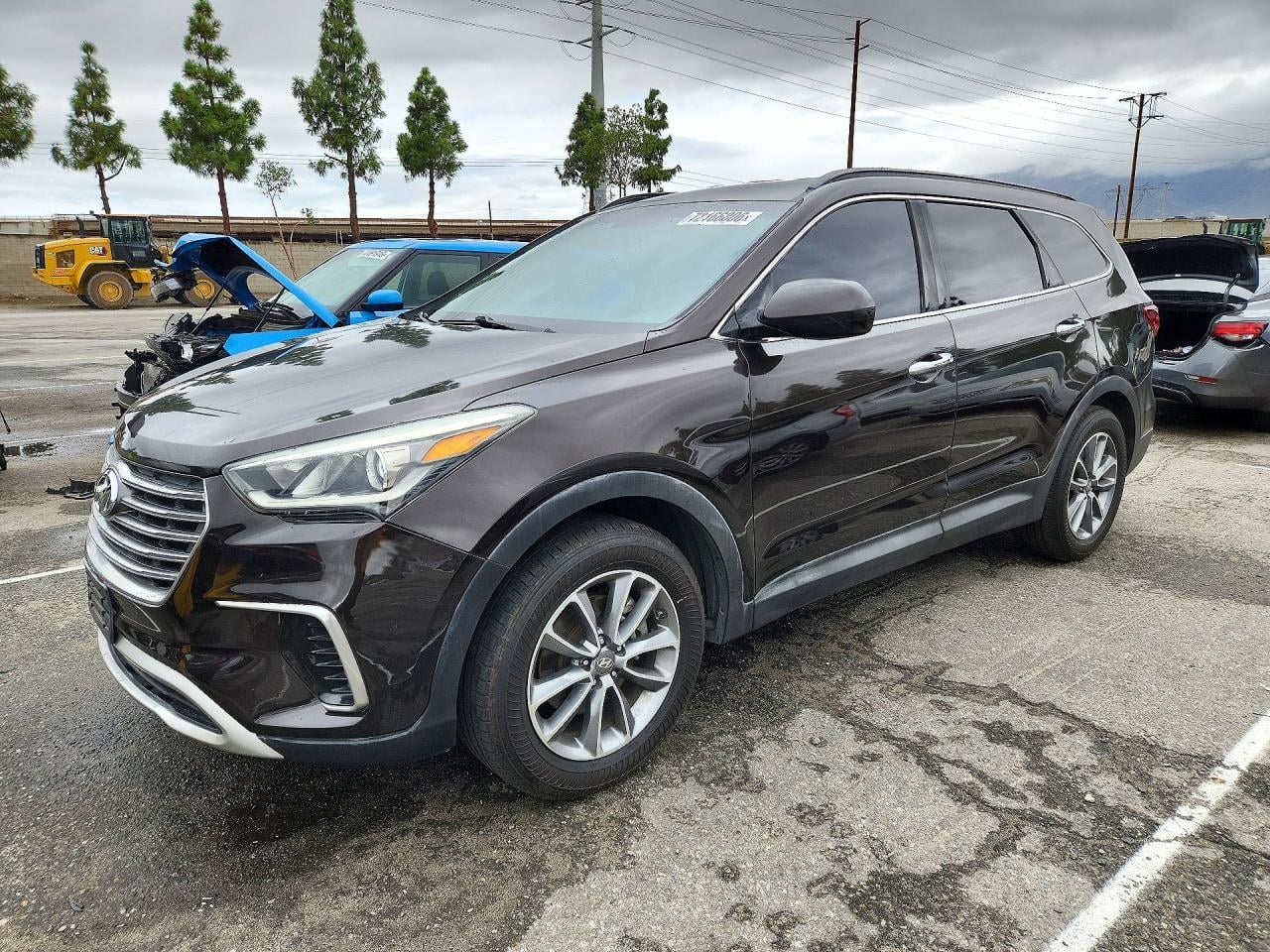 2017 HYUNDAI SANTA FE SE | KM8SM4HF9HU165672 | UPCARS