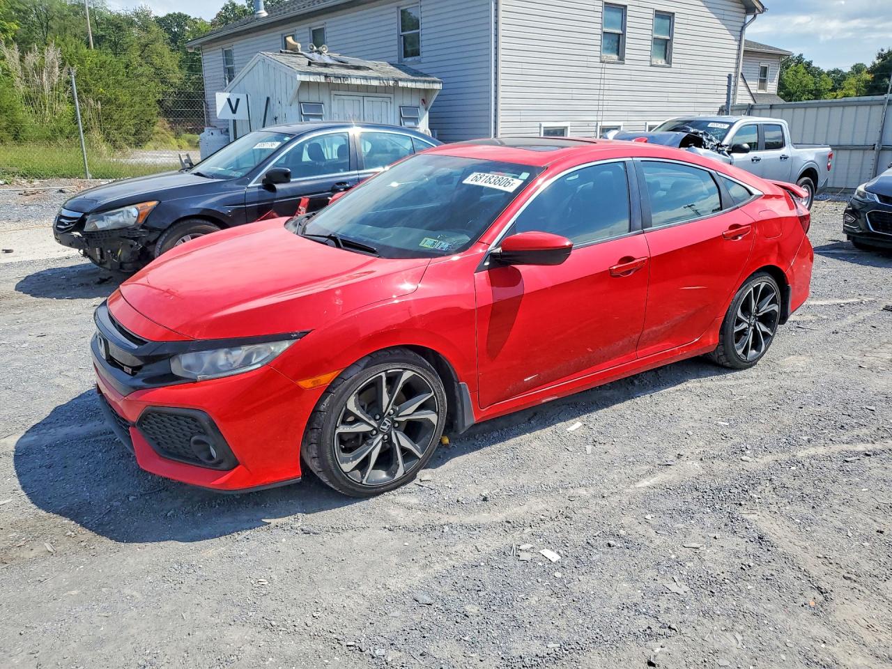 2017 HONDA CIVIC SI | 2HGFC1E5XHH704260 | UPCARS