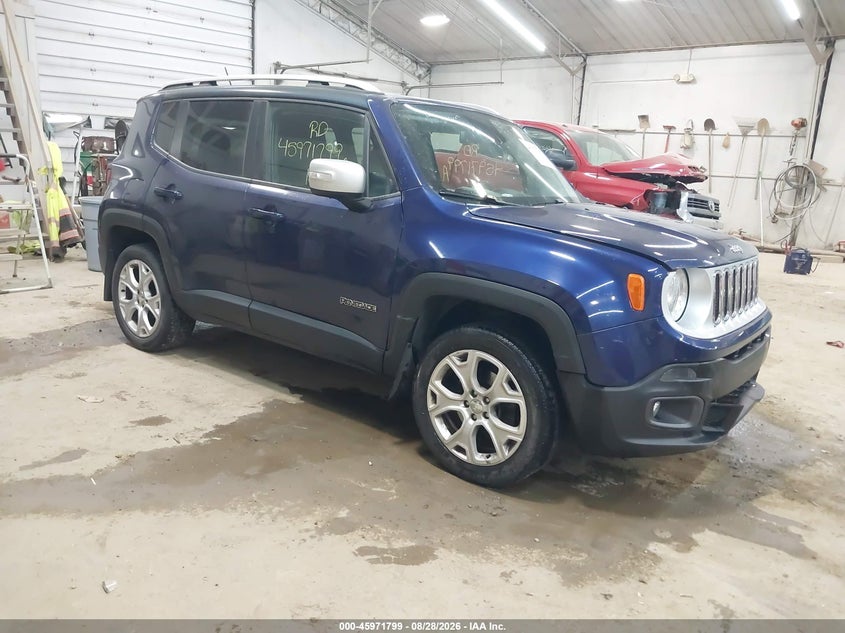 2016 JEEP RENEGADE LIMITED | ZACCJBDT7GPD28286 | UPCARS