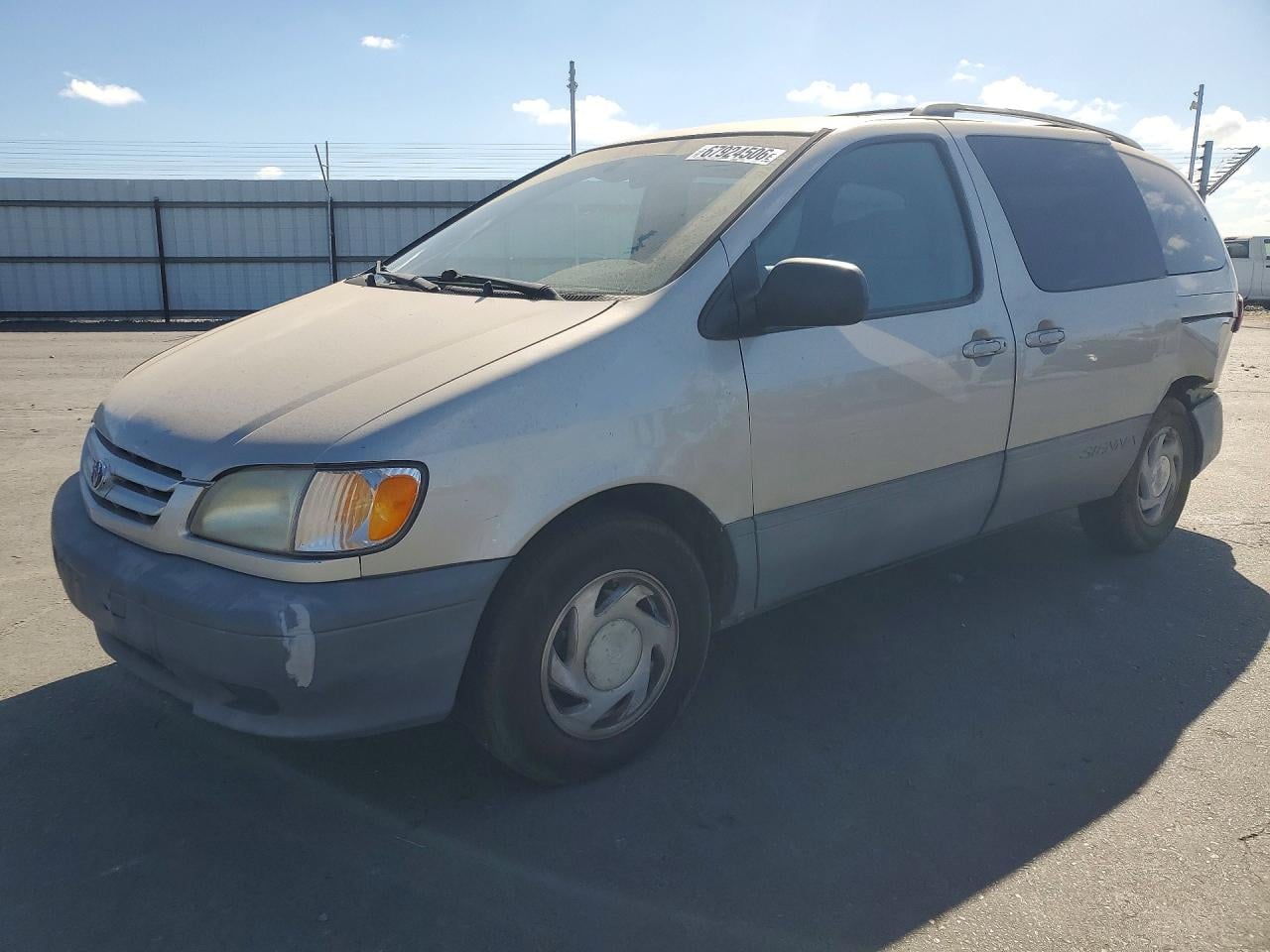 2001 TOYOTA SIENNA LE | 4T3ZF13C01U362893 | UPCARS