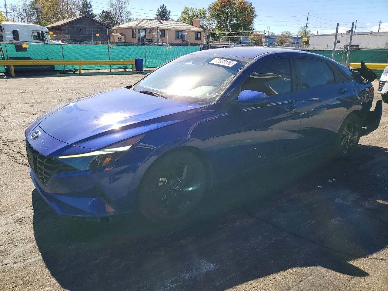 2021 HYUNDAI ELANTRA SEL | 5NPLM4AG1MH000313 | UPCARS