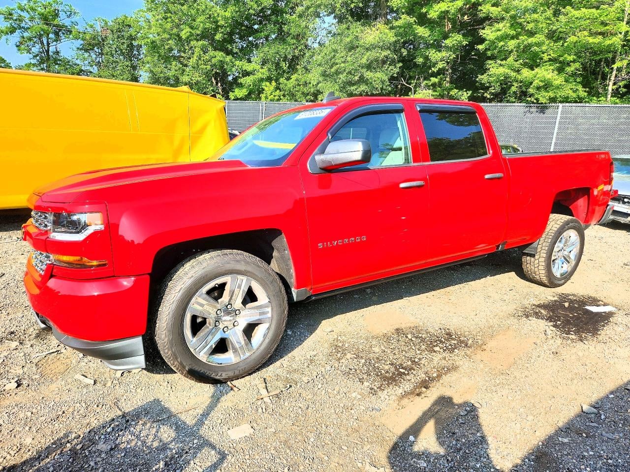 2018 CHEVROLET SILVERADO K1500 CUSTOM | 3GCUKPEC0JG466709 | UPCARS