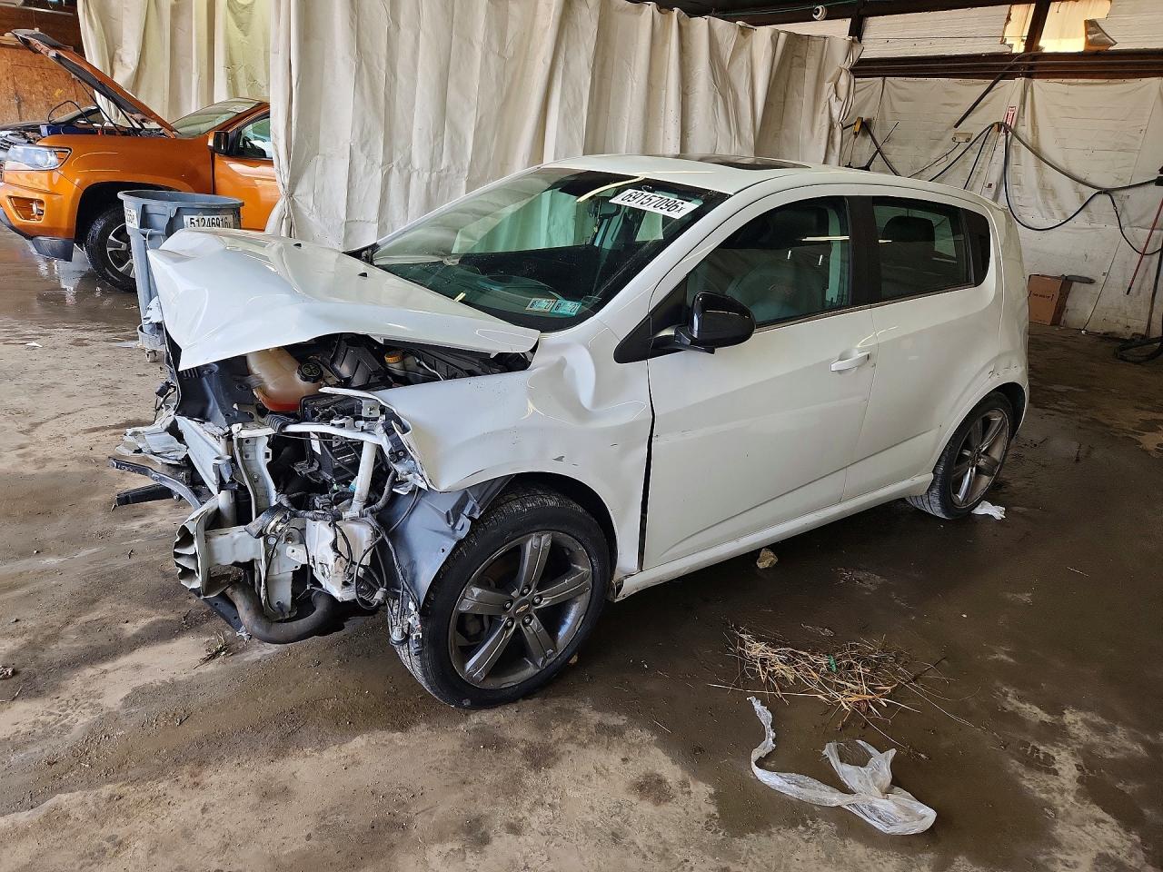 2013 CHEVROLET SONIC RS | 1G1JG6SBXD4215345 | UPCARS