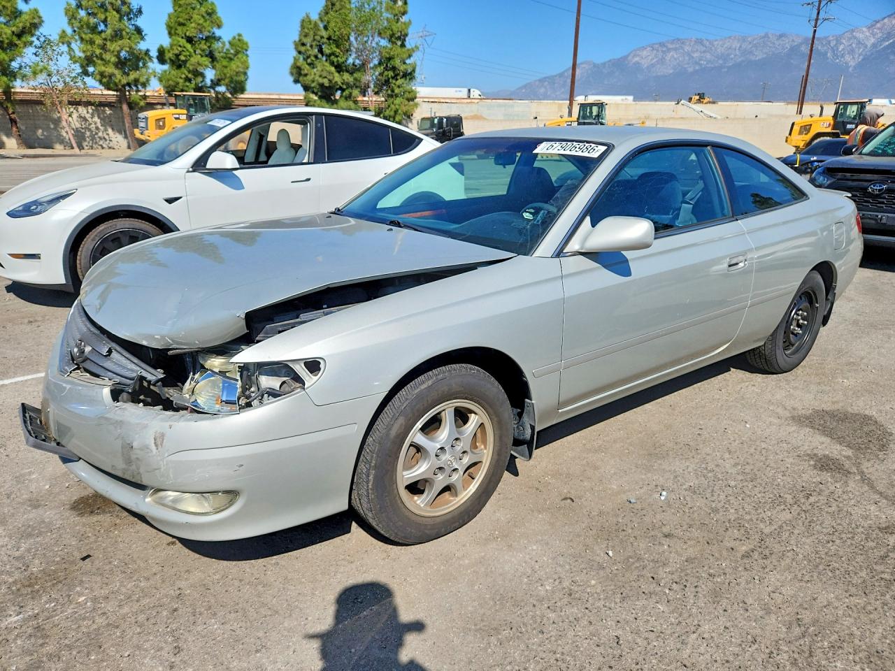 2002 TOYOTA CAMRY SOLA SE | 2T1CE22P72C009937 | UPCARS