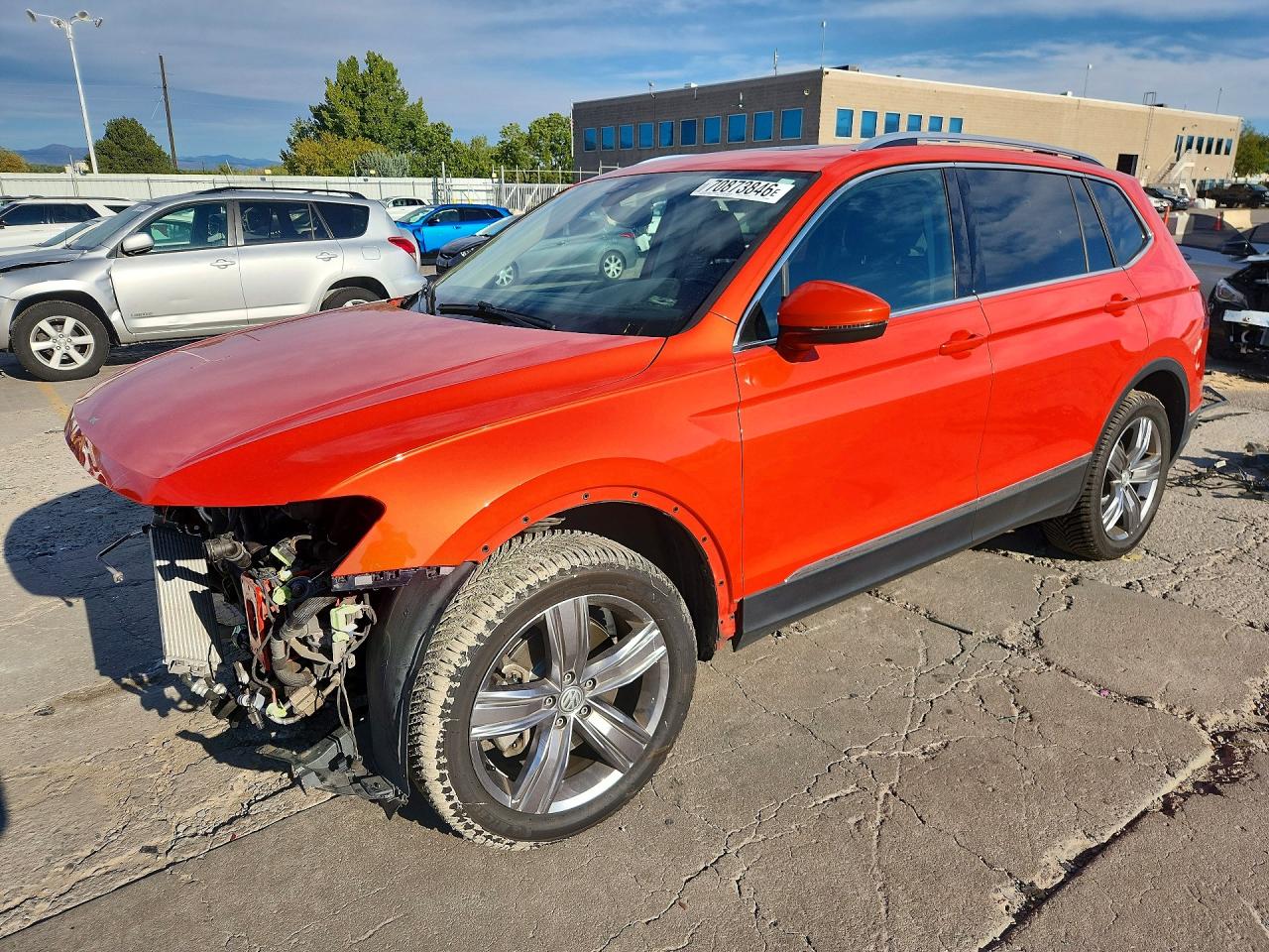 2019 VOLKSWAGEN TIGUAN SEL PREMIUM | 3VV4B7AXXKM093921 | UPCARS