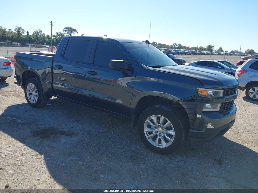2021 CHEVROLET SILVERADO 1500 2WD  SHORT BED CUSTOM | 1GCPWBEK3MZ178246 | UPCARS