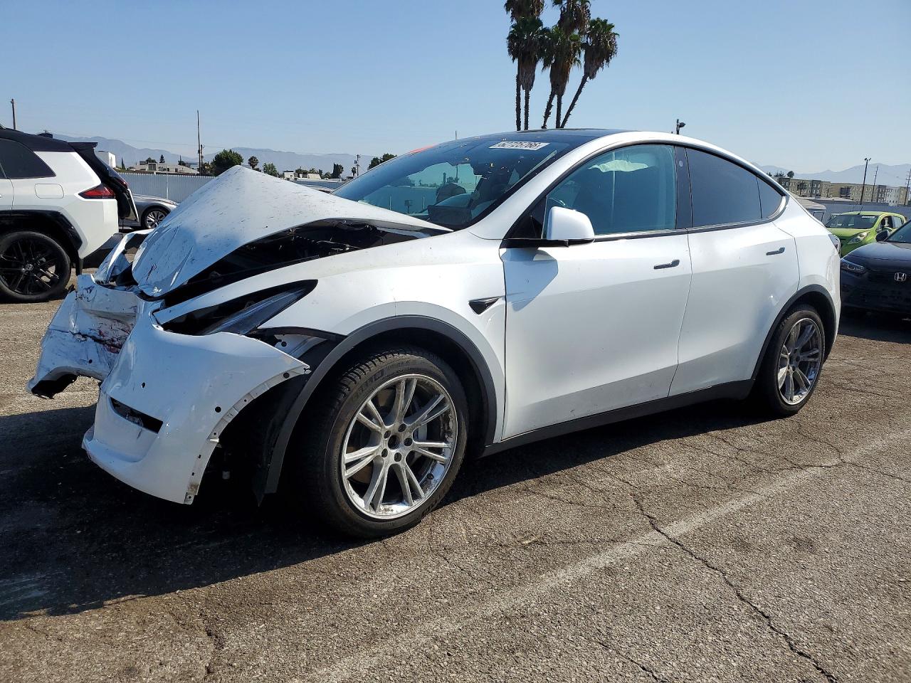 2021 TESLA MODEL Y | 5YJYGDEEXMF069523 | UPCARS