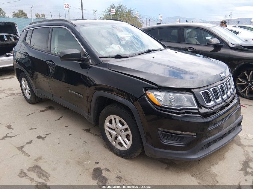 2019 JEEP COMPAS SPORT FWD | 3C4NJCAB8KT743922 | UPCARS