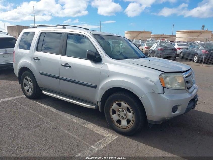 2010 HONDA PILOT LX | 5FNYF4H29AB030387 | UPCARS