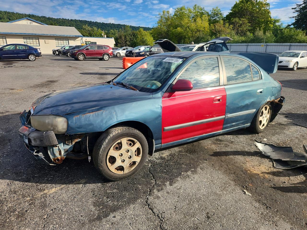 2003 HYUNDAI ELANTRA GLS | KMHDN45D73U555168 | UPCARS