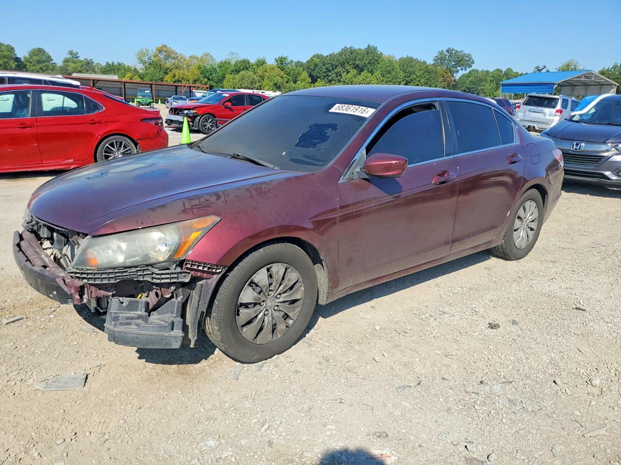 2012 HONDA ACCORD LX | 1HGCP2F37CA220595 | UPCARS