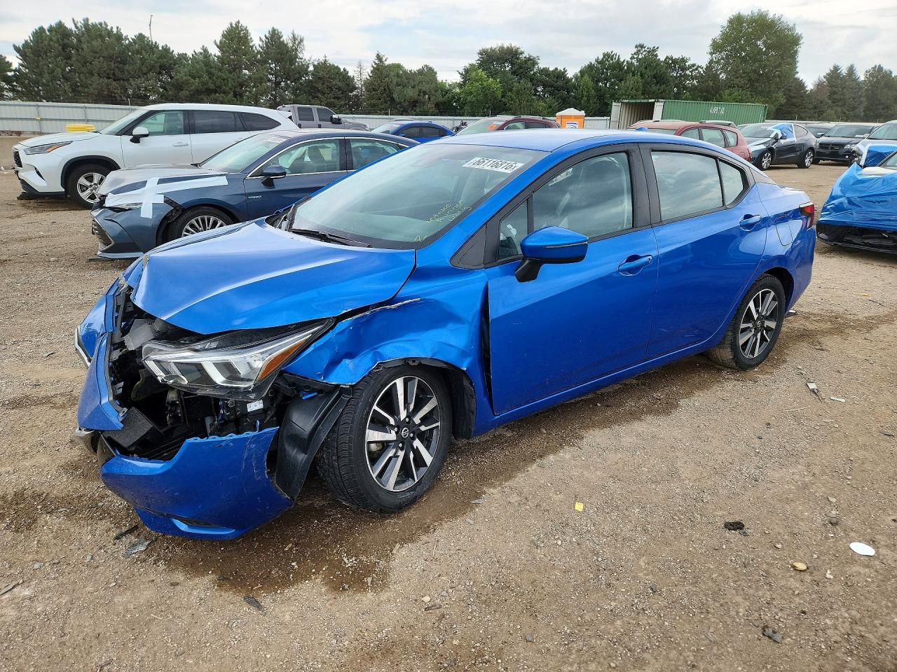 2021 NISSAN VERSA SV | 3N1CN8EV0ML808328 | UPCARS