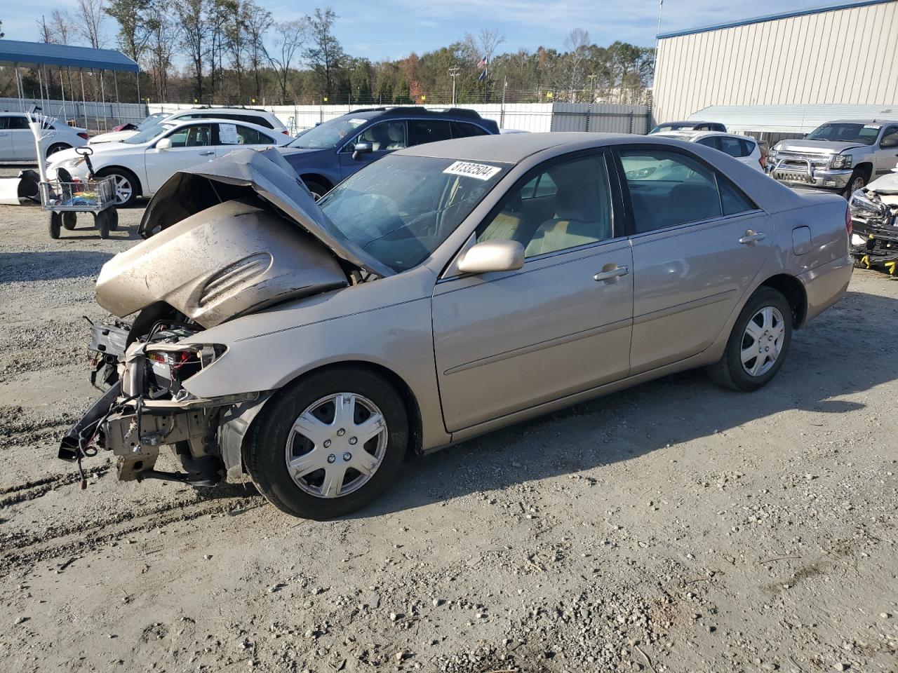 2004 TOYOTA CAMRY LE | 4T1BE32K24U900581 | UPCARS