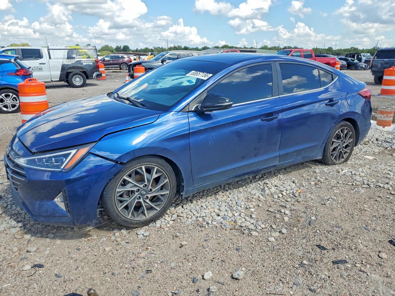 2020 HYUNDAI ELANTRA LIMITED | 5NPD84LFXLH611100 | UPCARS