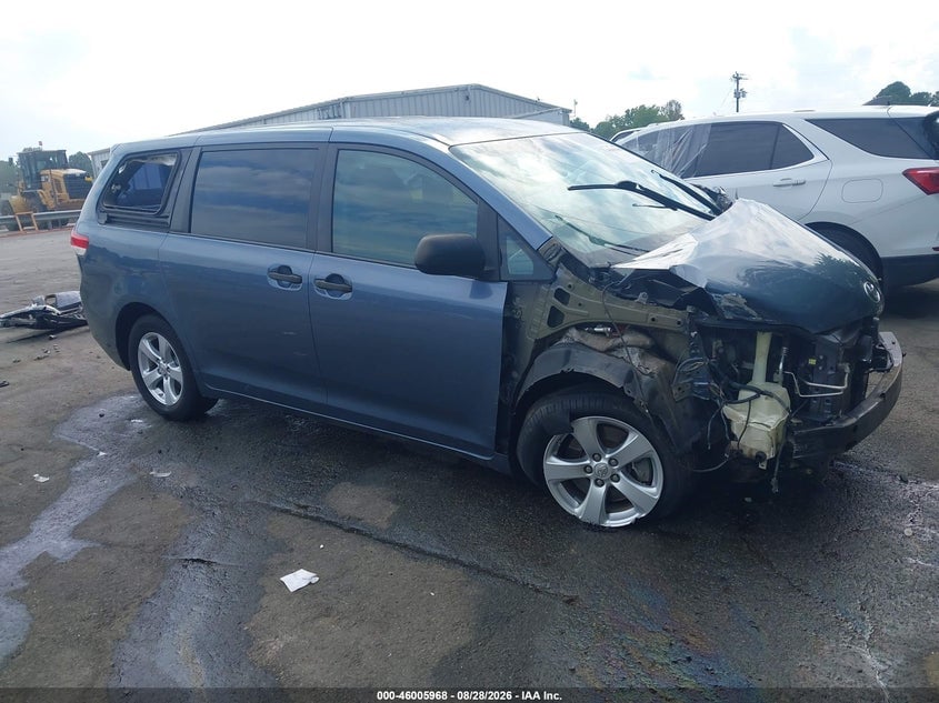 2013 TOYOTA SIENNA L V6 7 PASSENGER | 5TDZK3DC5DS322983 | UPCARS