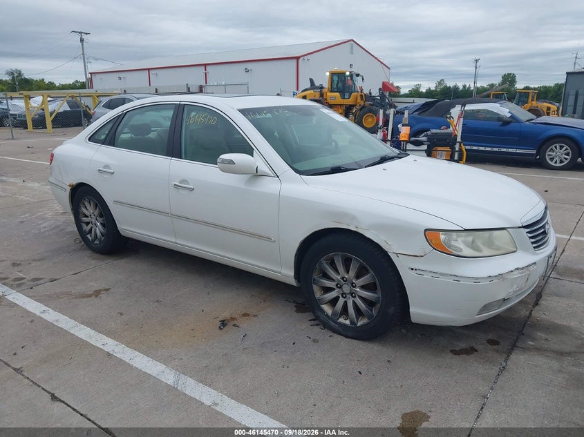 2009 HYUNDAI AZERA LIMITED | KMHFC46F89A358356 | UPCARS