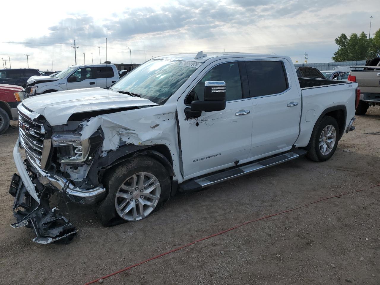 2021 GMC SIERRA K1500 SLT | 1GTU9DET5MZ151791 | UPCARS