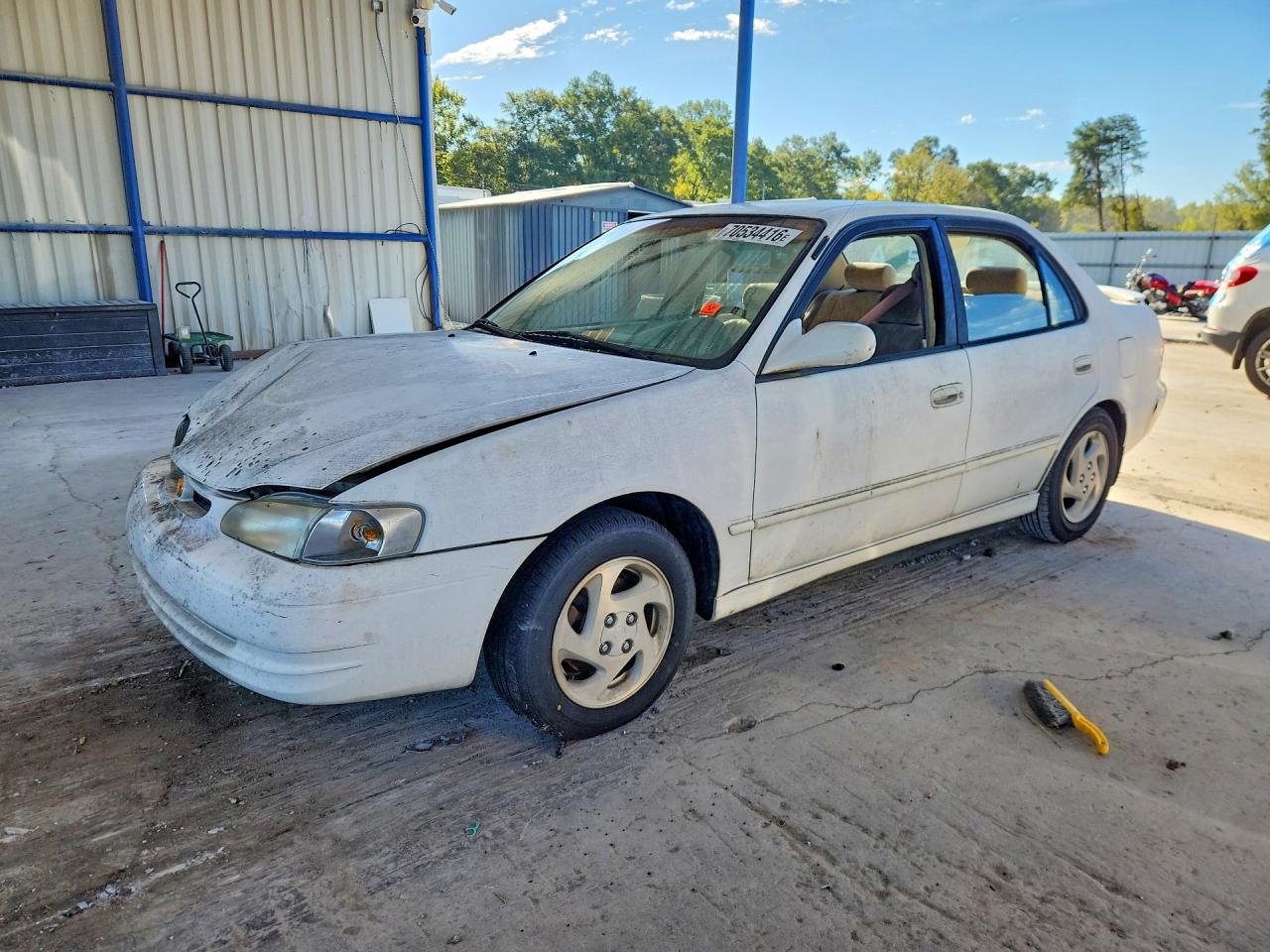 2000 TOYOTA COROLLA VE | 2T1BR12E5YC284854 | UPCARS
