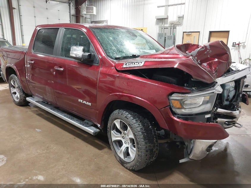 2020 RAM 1500 LARAMIE  4X4 5'7 BOX | 1C6SRFJT3LN127768 | UPCARS
