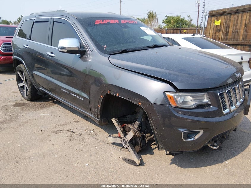 2014 JEEP GRAND CHEROKEE OVERLAND | 1C4RJFCG4EC176684 | UPCARS
