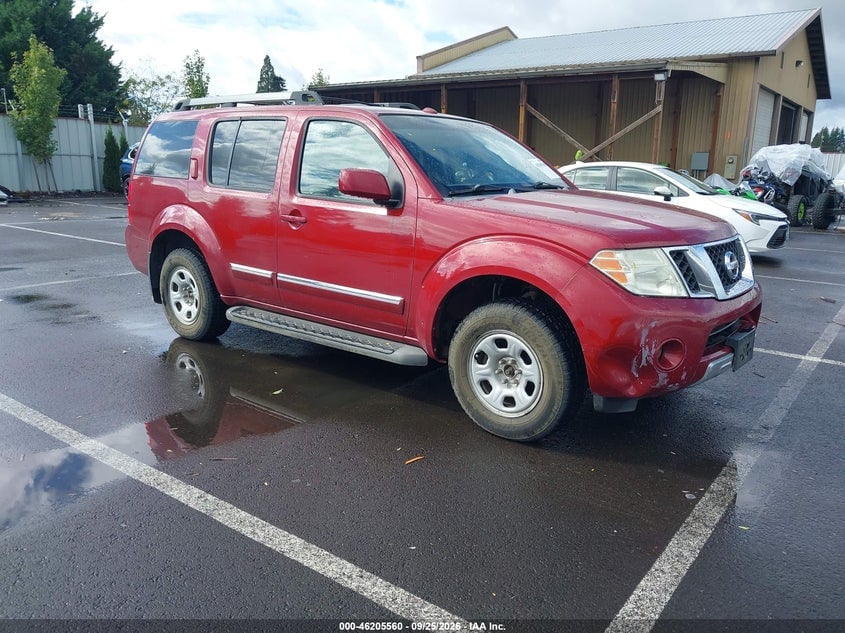 2008 NISSAN PATHFINDER LE | 5N1AR18B18C601963 | UPCARS