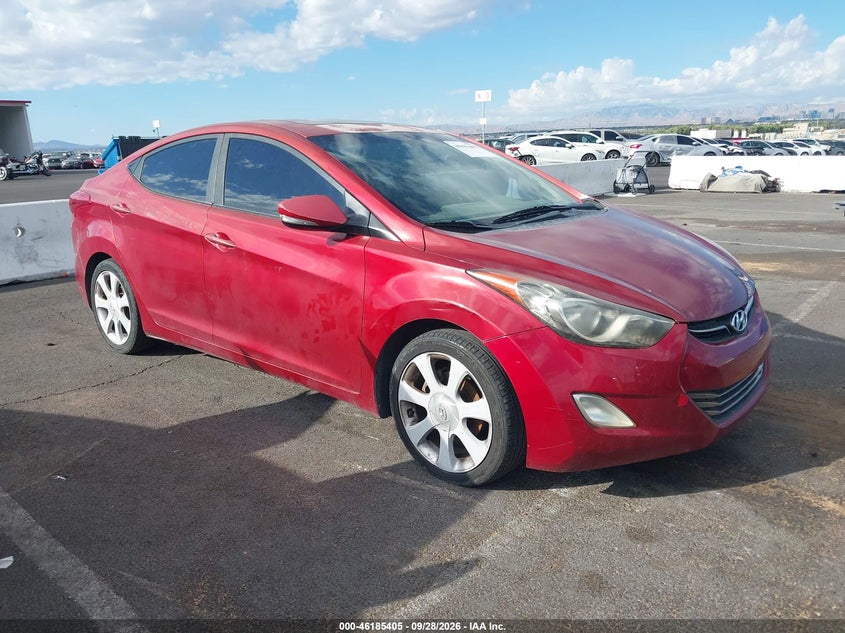 2012 HYUNDAI ELANTRA LIMITED (ULSAN PLANT) | KMHDH4AE0CU186966 | UPCARS
