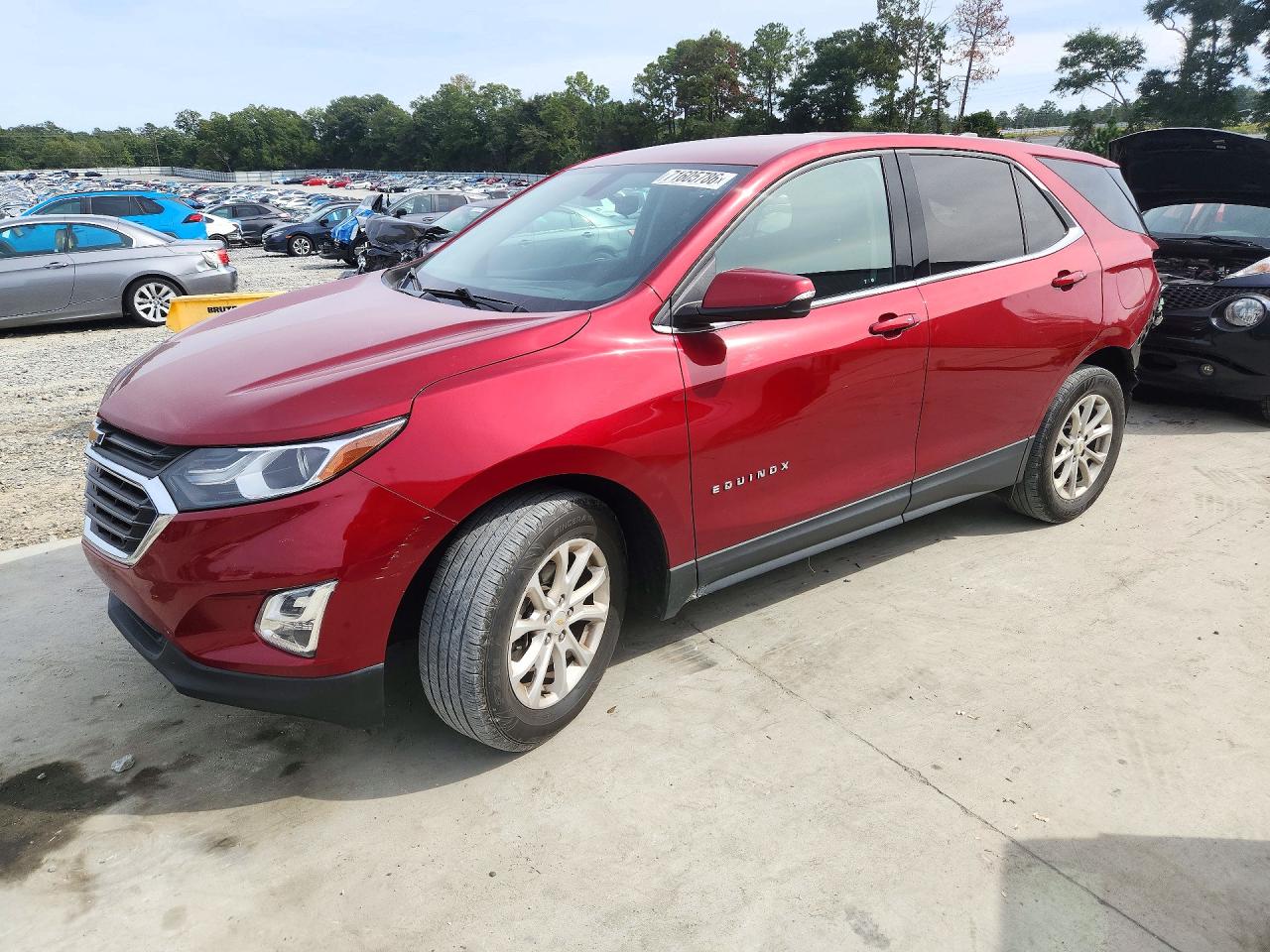 2019 CHEVROLET EQUINOX LT | 2GNAXKEV0K6278186 | UPCARS