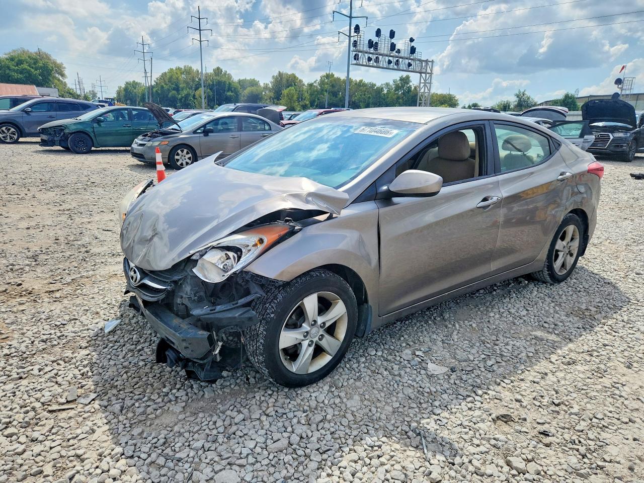 2013 HYUNDAI ELANTRA GLS | 5NPDH4AE4DH344094 | UPCARS
