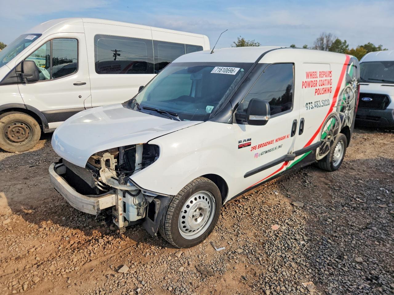 2020 RAM PROMASTER ST | ZFBHRFABXL6S09357 | UPCARS