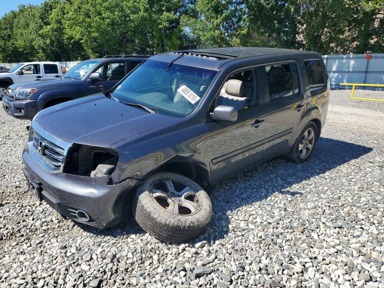 2014 HONDA PILOT EXL | 5FNYF4H59EB052891 | UPCARS