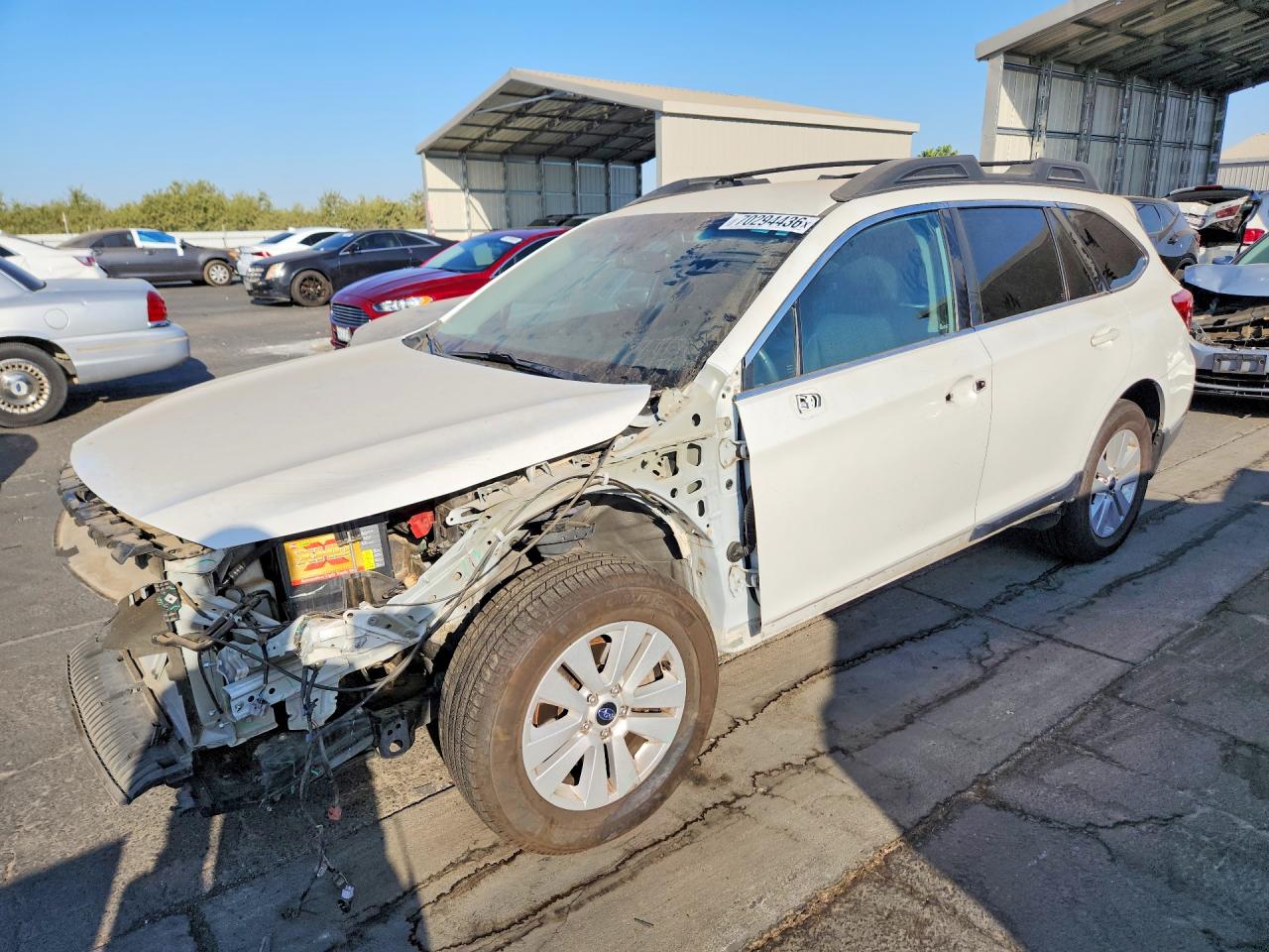 2018 SUBARU OUTBACK 2.5I PREMIUM | 4S4BSAFC4J3384385 | UPCARS