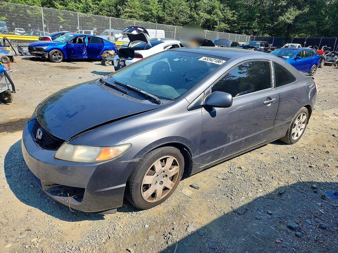 2011 HONDA CIVIC LX | 2HGFG1B62BH504448 | UPCARS