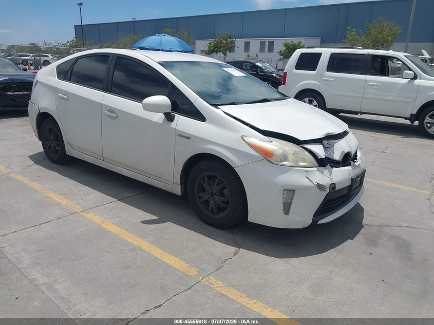 2012 TOYOTA PRIUS FOUR | JTDKN3DU5C5492816 | UPCARS