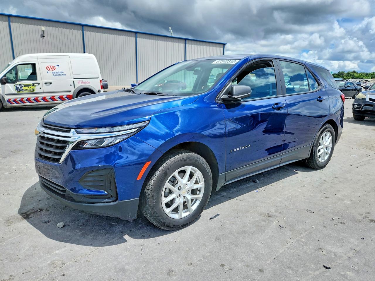 2022 CHEVROLET EQUINOX LS | 3GNAXHEV4NS204777 | UPCARS
