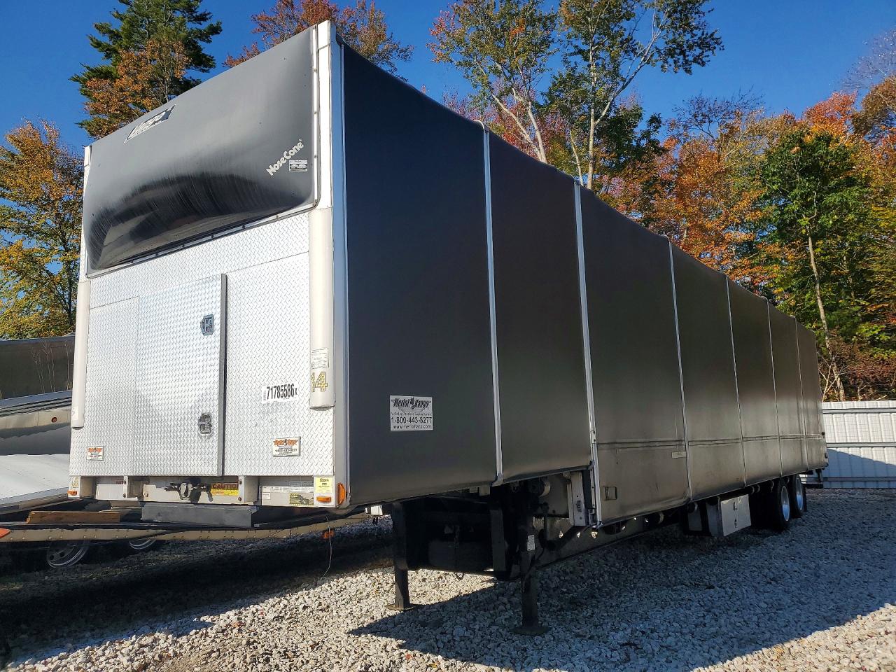 2014 MANAC MANAC TRAILER 2013  SIDE CURTAIN TRAILER | 5MC125316E5138443 | UPCARS