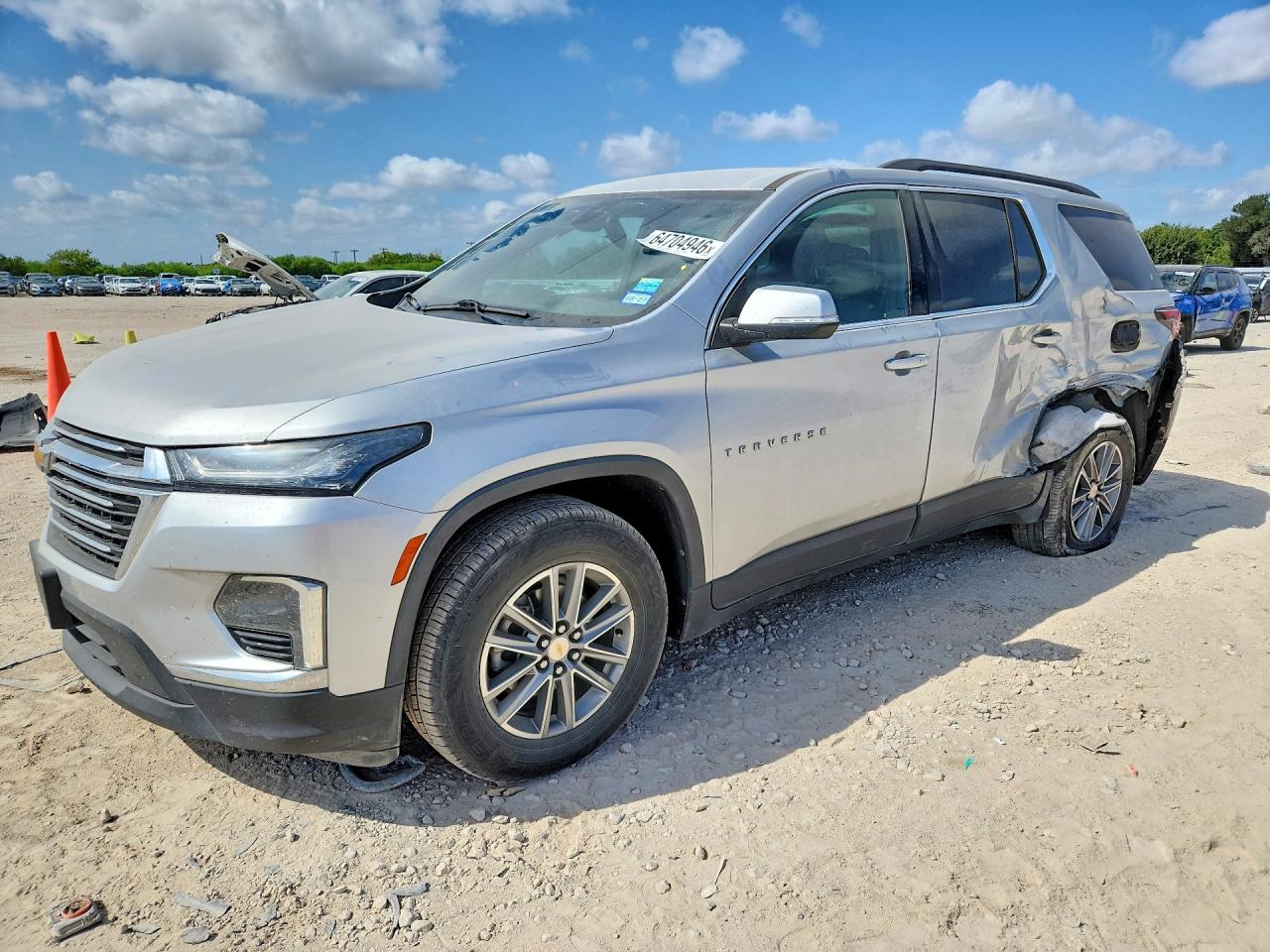 2022 CHEVROLET TRAVERSE LT | 1GNERGKW3NJ130319 | UPCARS