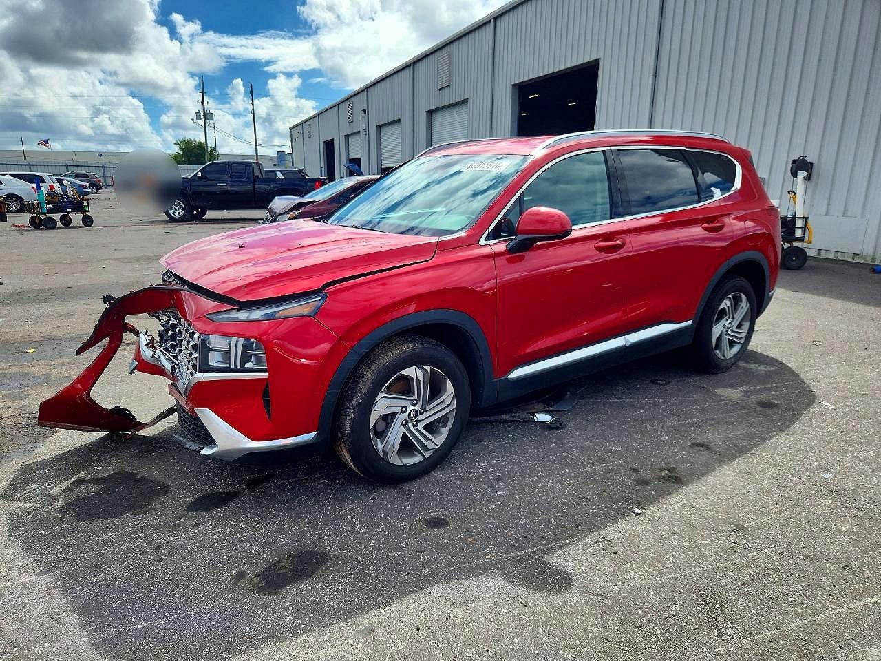 2021 HYUNDAI SANTA FE SEL | 5NMS24AJ5MH333088 | UPCARS