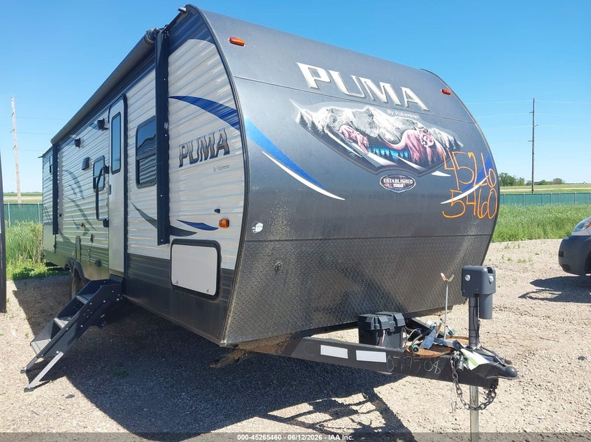 2019 FOREST RIVER PUMA 29QBSS | 4X4TPUE23KP077508 | UPCARS