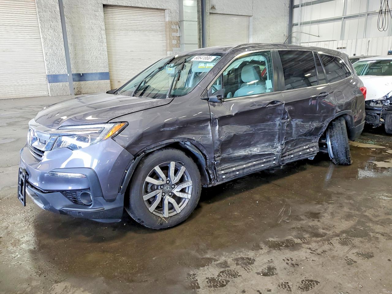 2021 HONDA PILOT EX | 5FNYF6H33MB060817 | UPCARS
