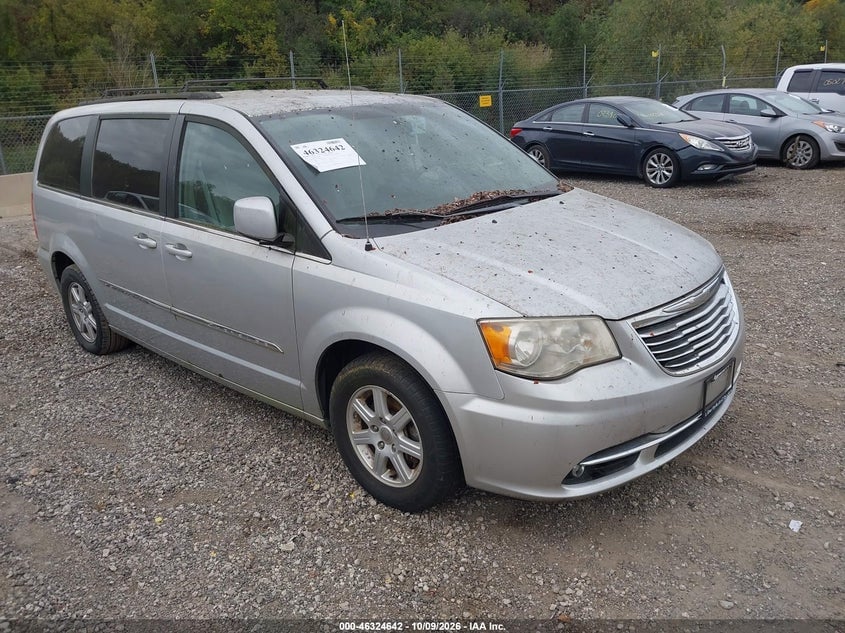 2012 CHRYSLER TOWN & COUNTRY TOURING | 2C4RC1BGXCR189409 | UPCARS