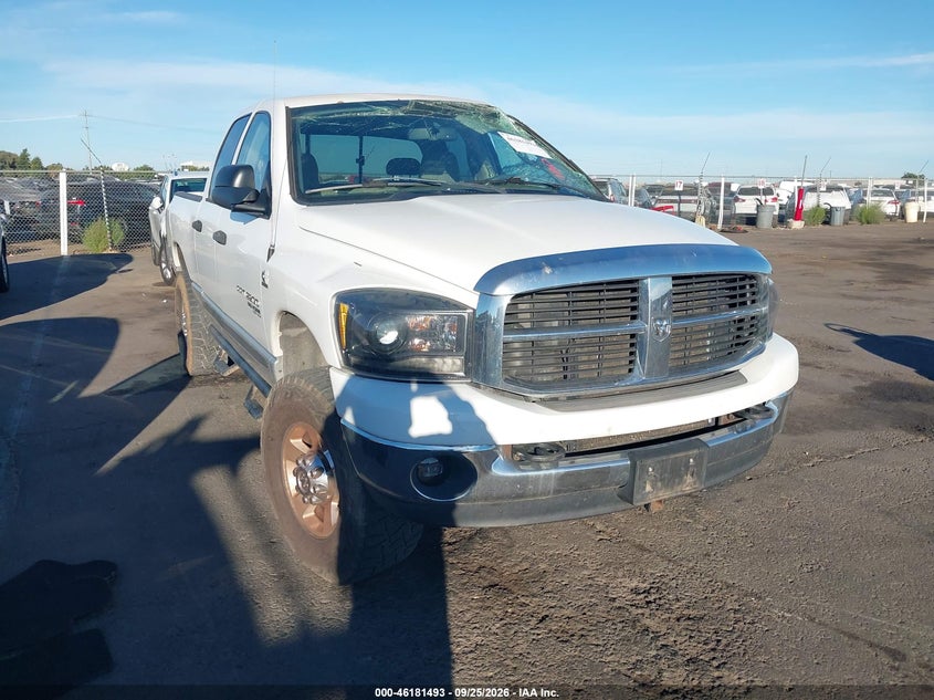 2006 DODGE RAM 2500 SLT/TRX4 OFF ROAD/SPORT/POWER WAGON | 1D7KS28C86J128718 | UPCARS