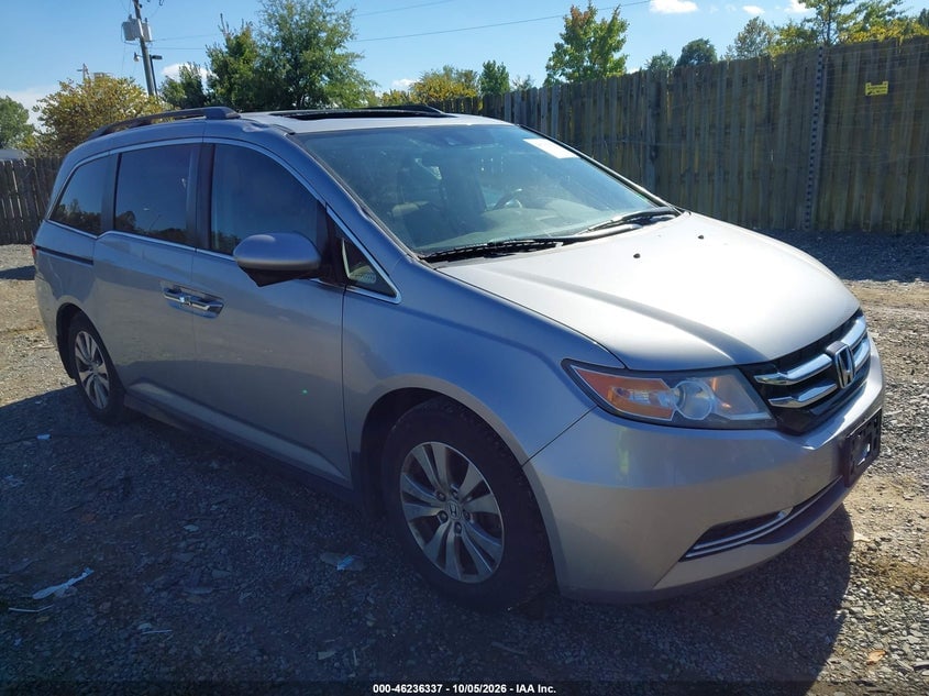 2016 HONDA ODYSSEY EX-L | 5FNRL5H66GB165972 | UPCARS
