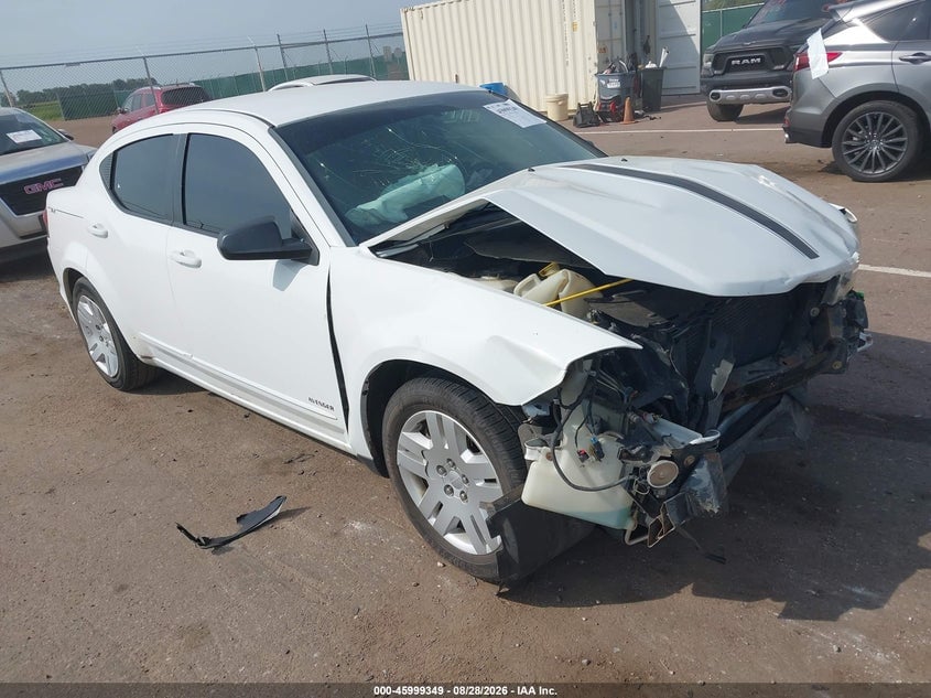 2014 DODGE AVENGER SE | 1C3CDZAB6EN168679 | UPCARS