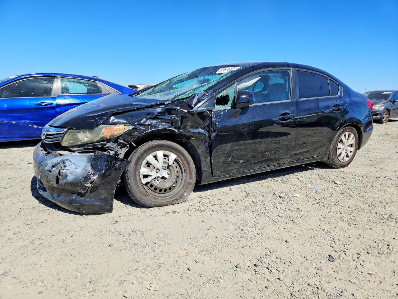 2012 HONDA CIVIC LX | 19XFB2F52CE343374 | UPCARS