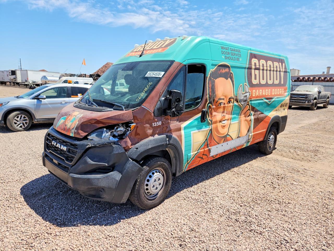 2024 RAM PROMASTER DELIVERY VAN | 3C6LRVDG0RE101350 | UPCARS